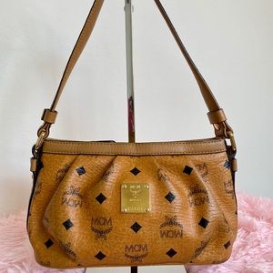 Authentic MCM Visetos Small Shoulder Bag